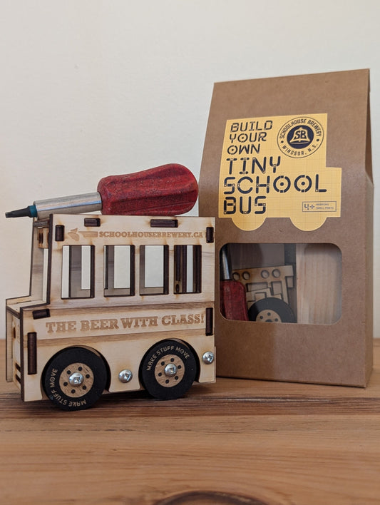 Schoolhouse "Build the Beer Bus"  kids toy.